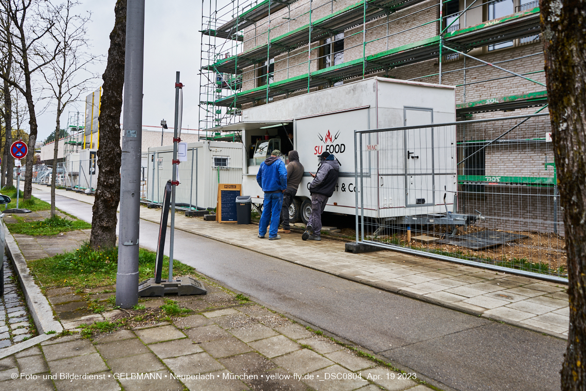 19.04.2023 - Currywurst-Imbiss am Karl-Marx-Ring in Neuperlach